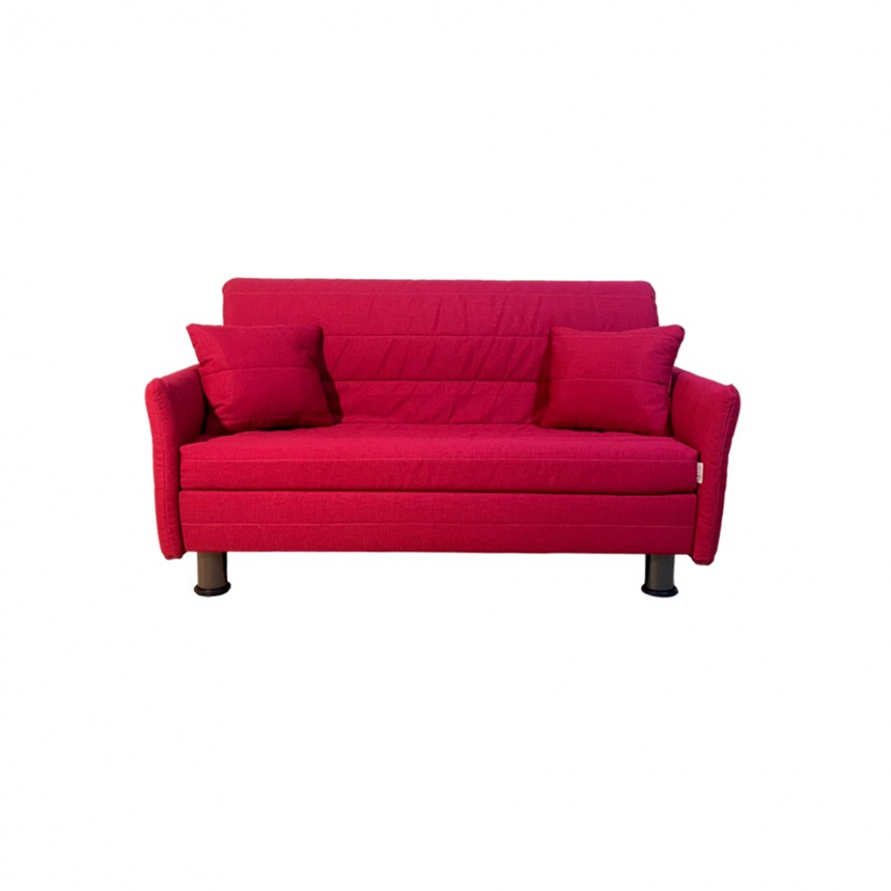 Red sofa bed model Florence Gamma Divani